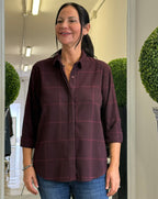 Camicia a Qadri in Flanella