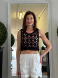 Top Canotta in Crochet