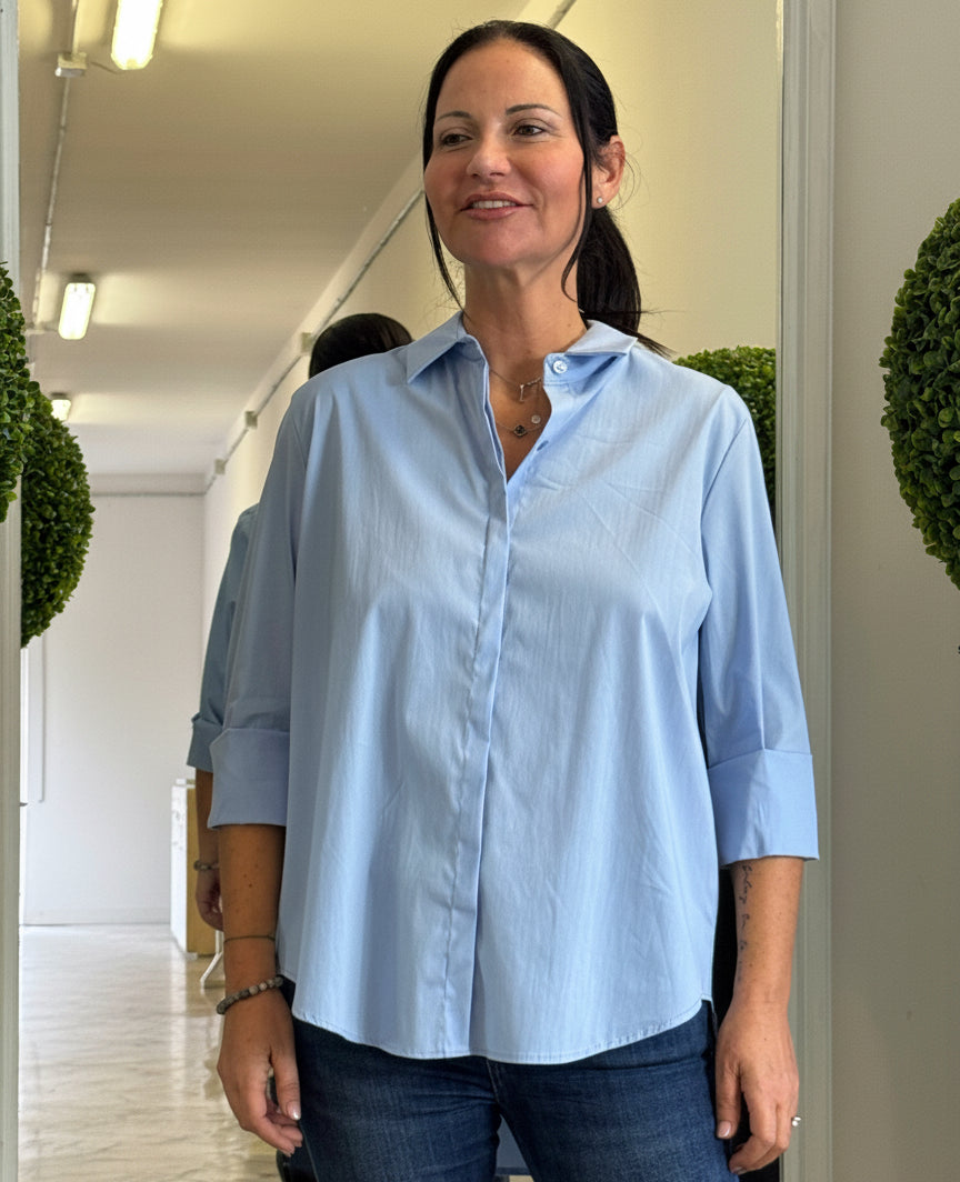 Camicia in Cotone Basic