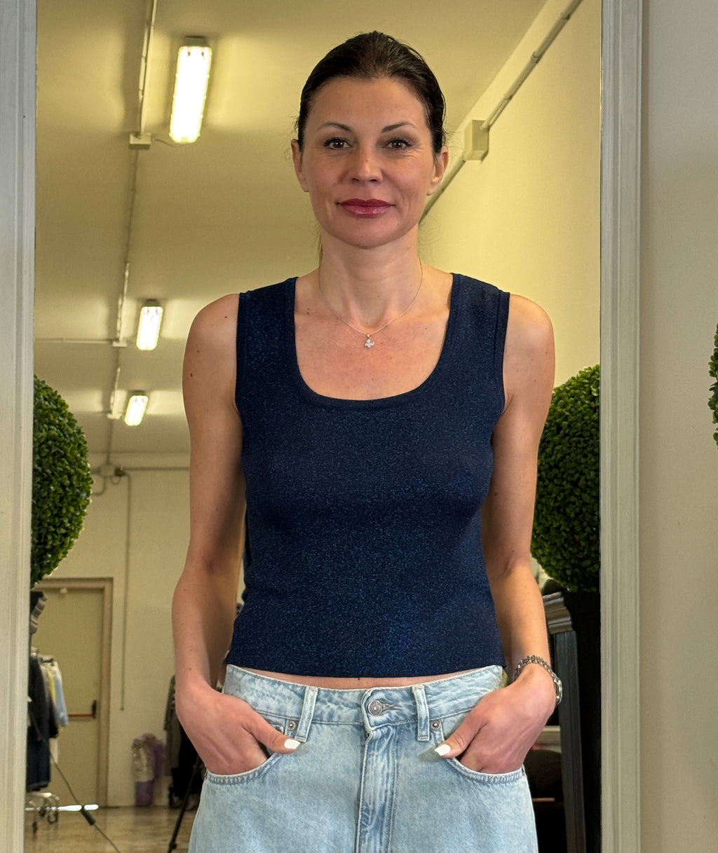 Canotta Effetto Lurex