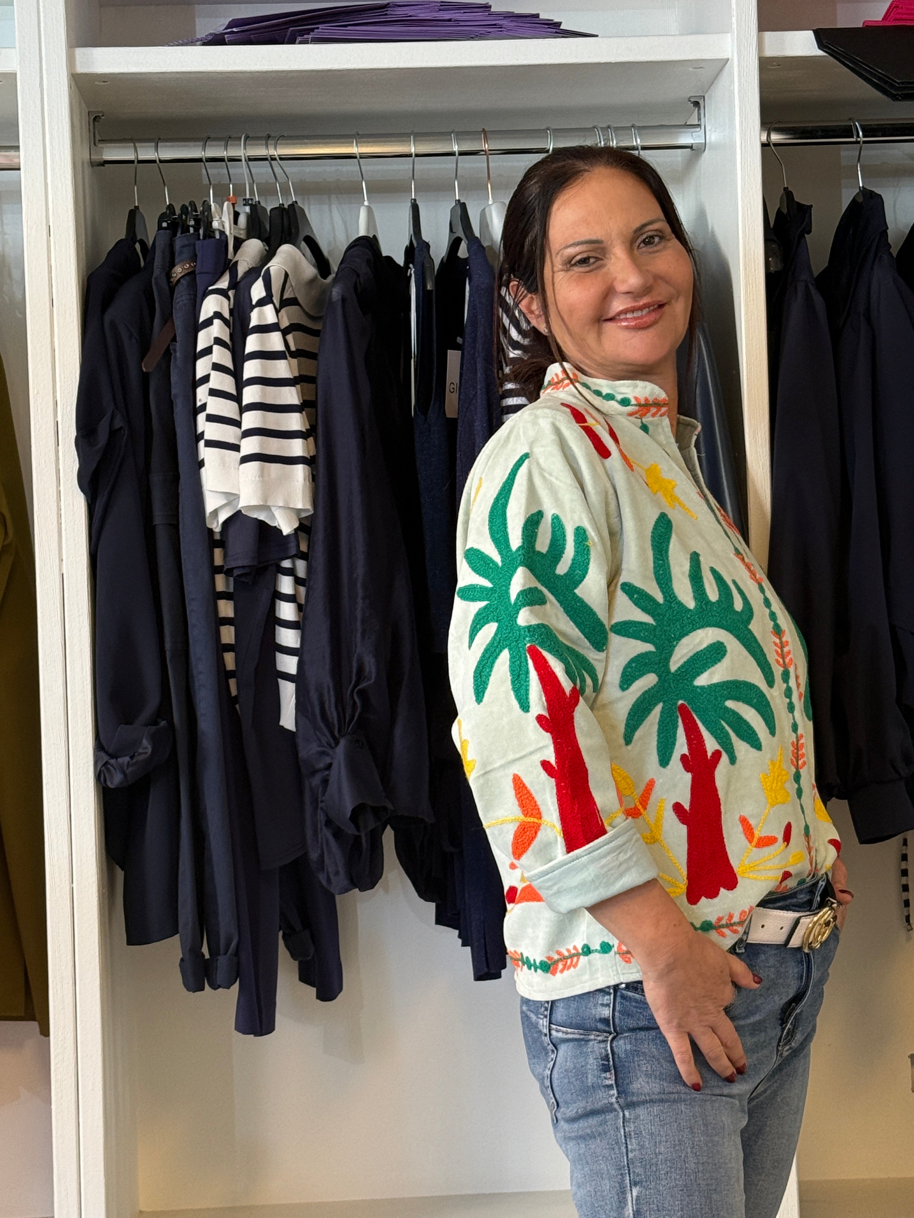 Suzani Indiano con Ricami