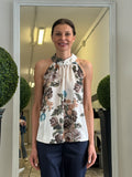 Top a Fiori all'Americana con Alamaro
