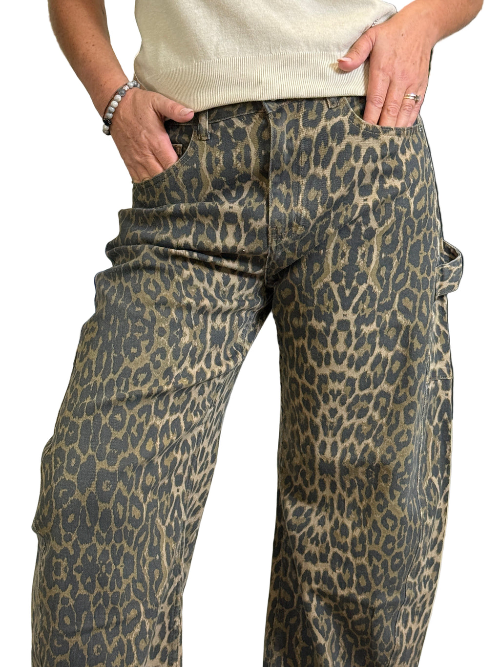 Jeans Cargo Maculati LiLu