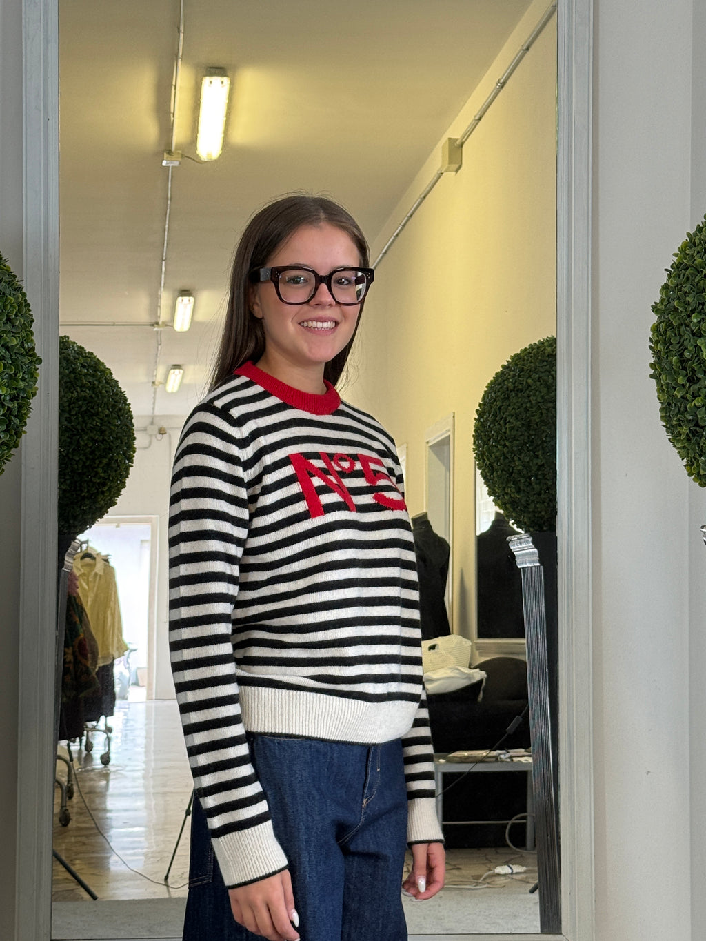 Tensione In Maglione Nr5 Paric Jaquard
