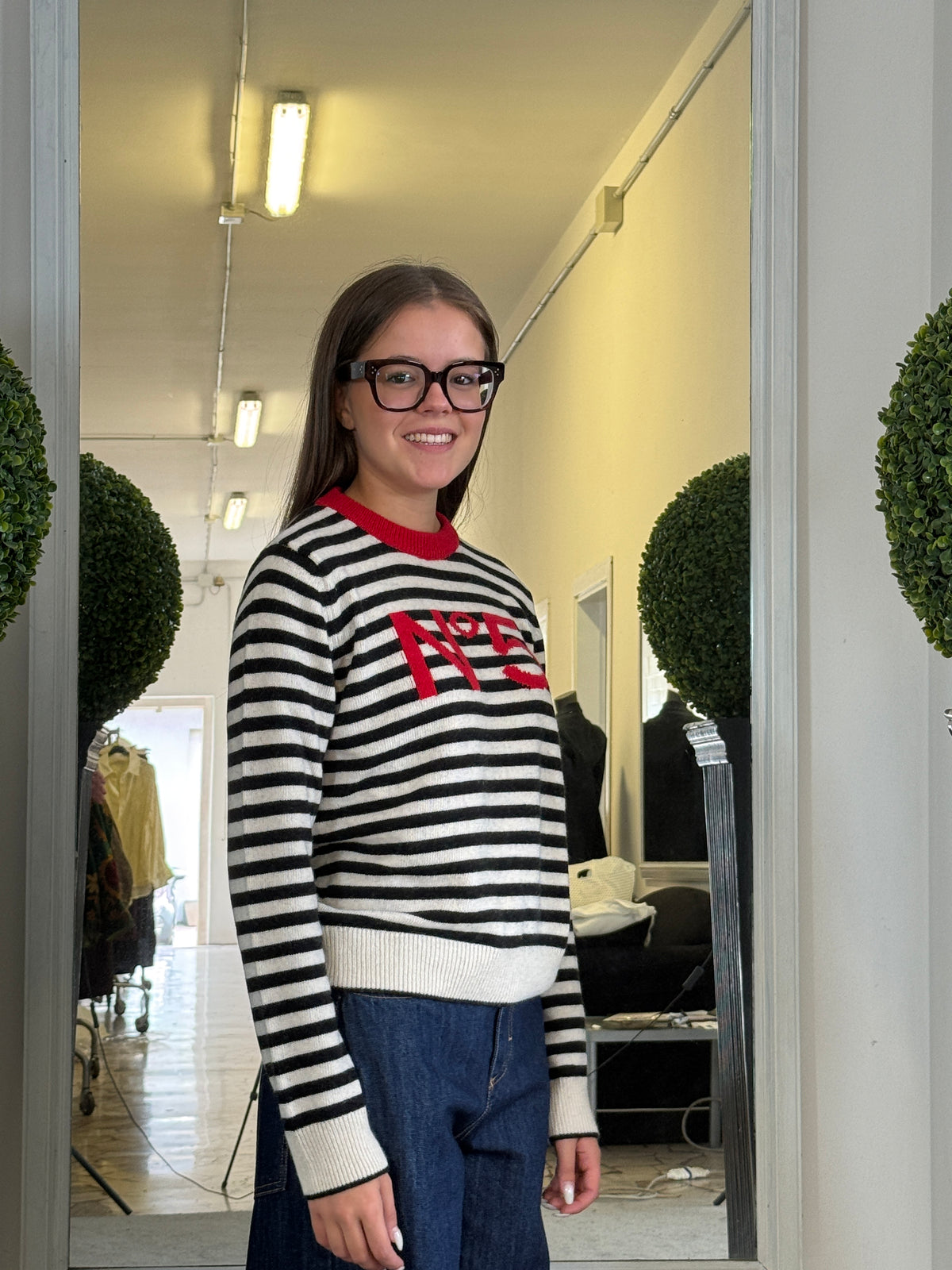 Tensione In Maglione Nr5 Paric Jaquard