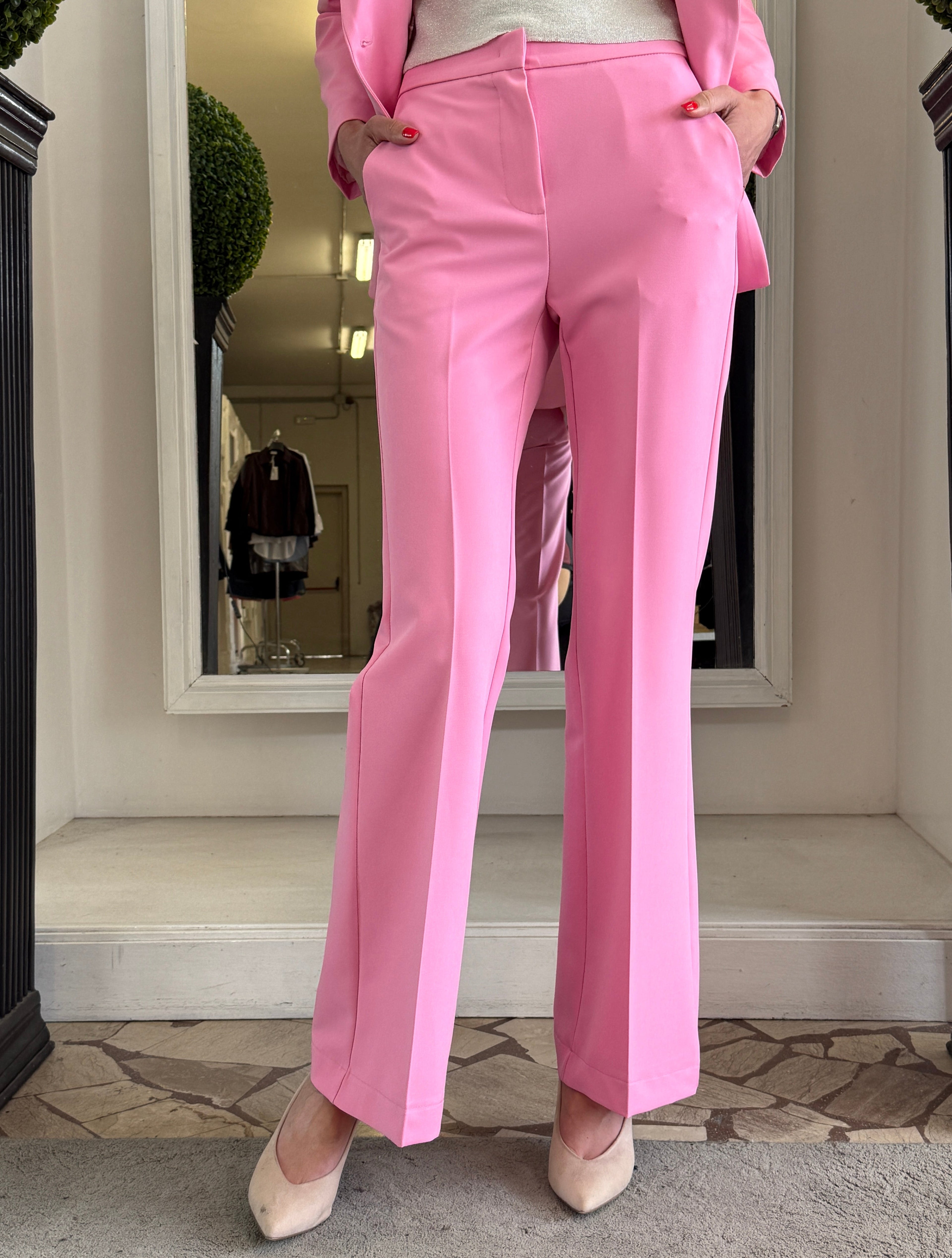 MaryLey Pantaloni Rosa a Zampetta