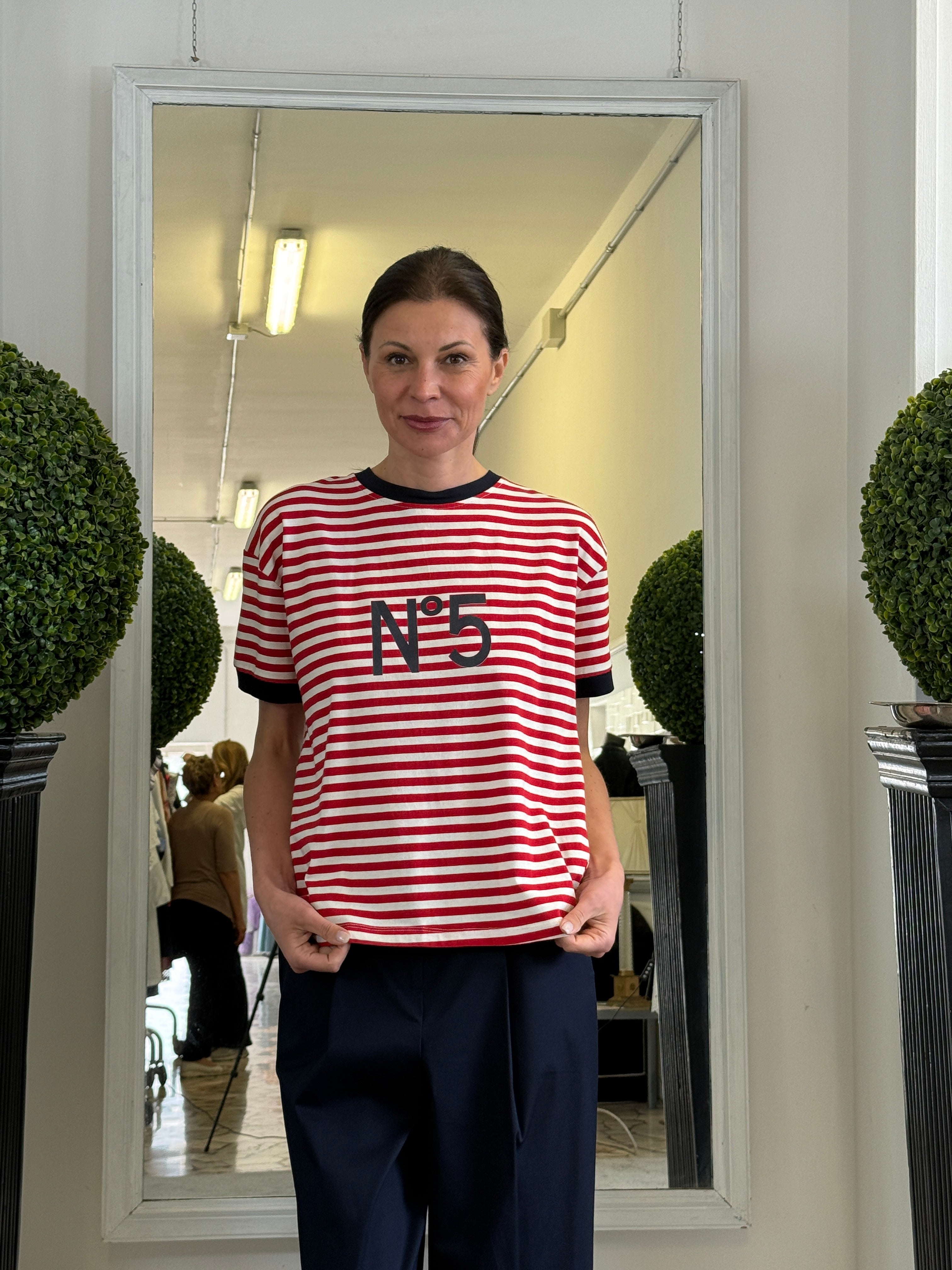 Tensione In T-shirt a Righe N.5