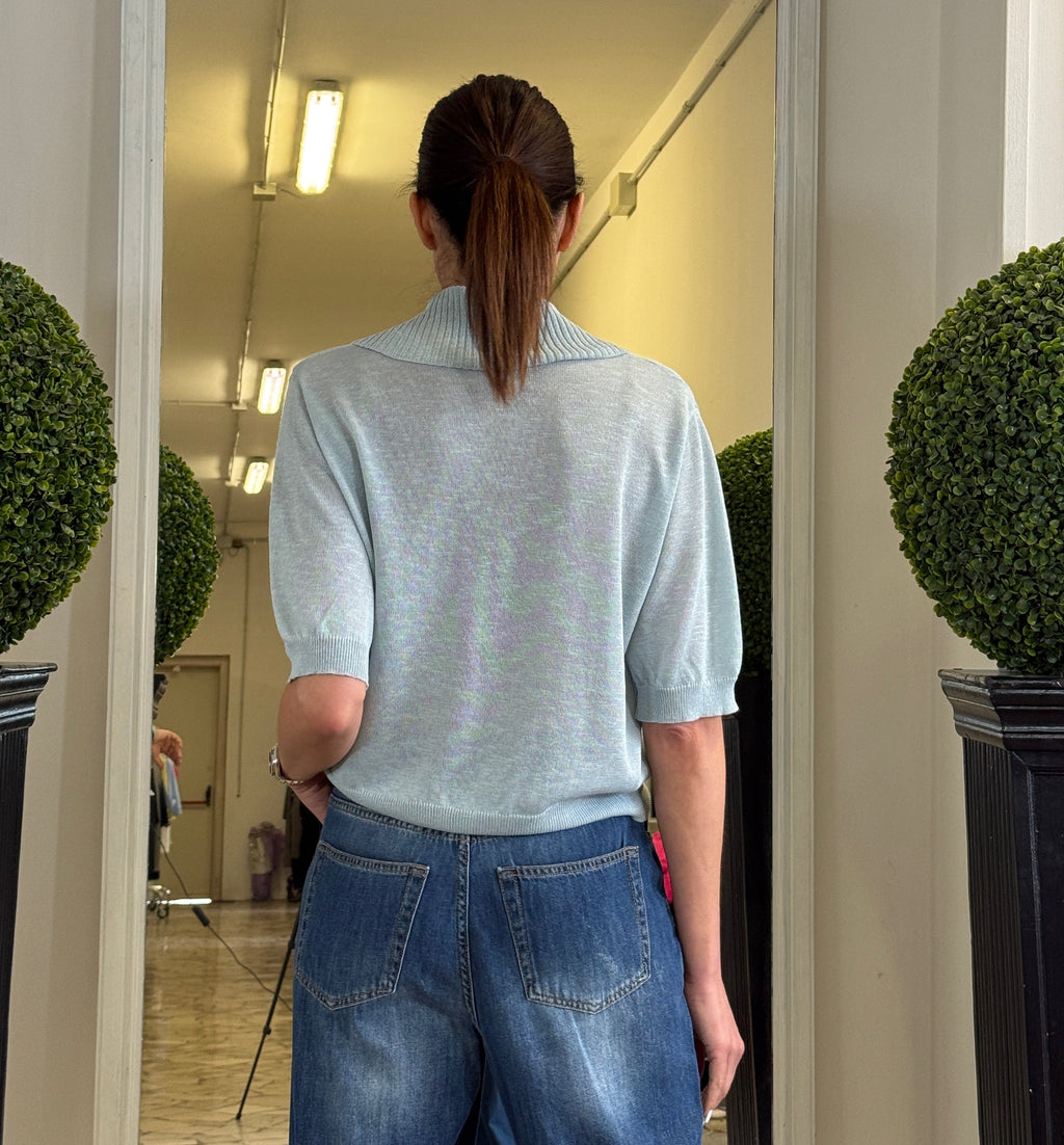 Polo Manica Corta Tinta Unita