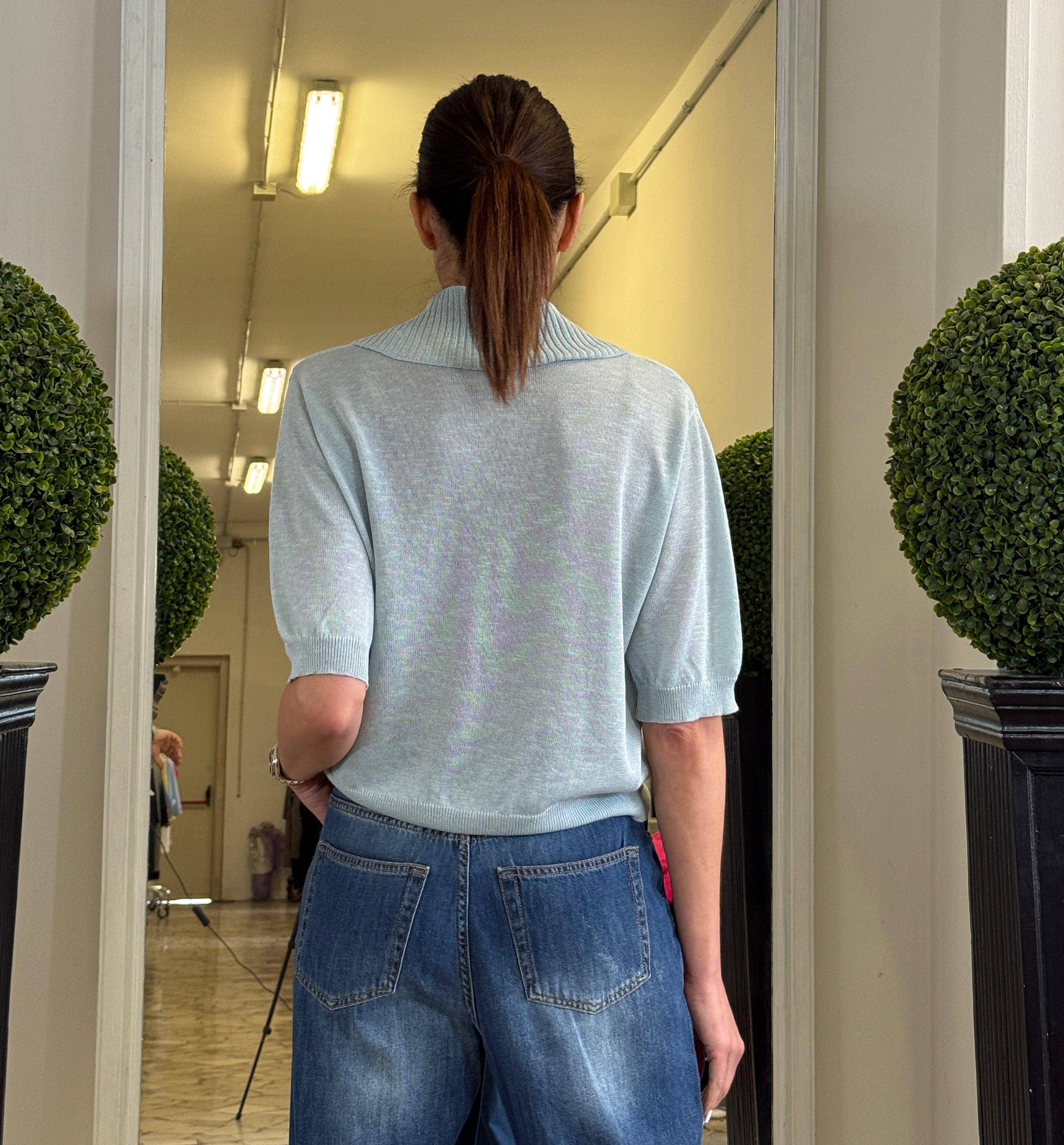 Polo Manica Corta Tinta Unita