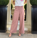 Tensione In Pantaloni Wide Leg