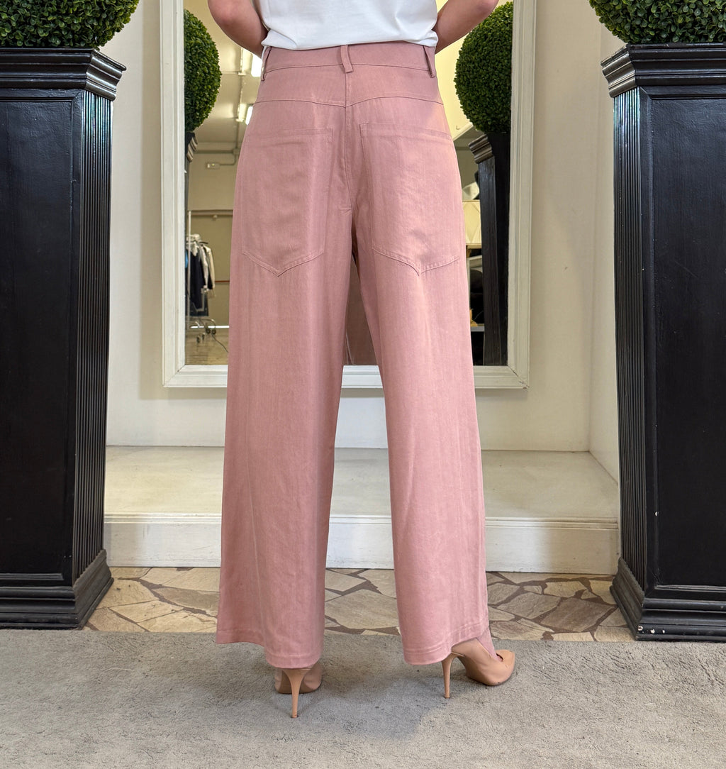 Tensione In Pantaloni Wide Leg