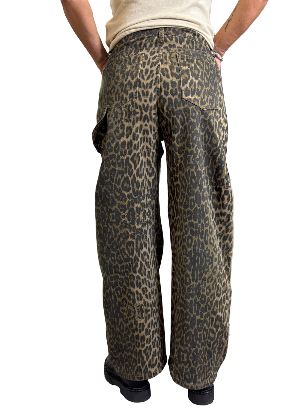 Jeans Cargo Maculati LiLu