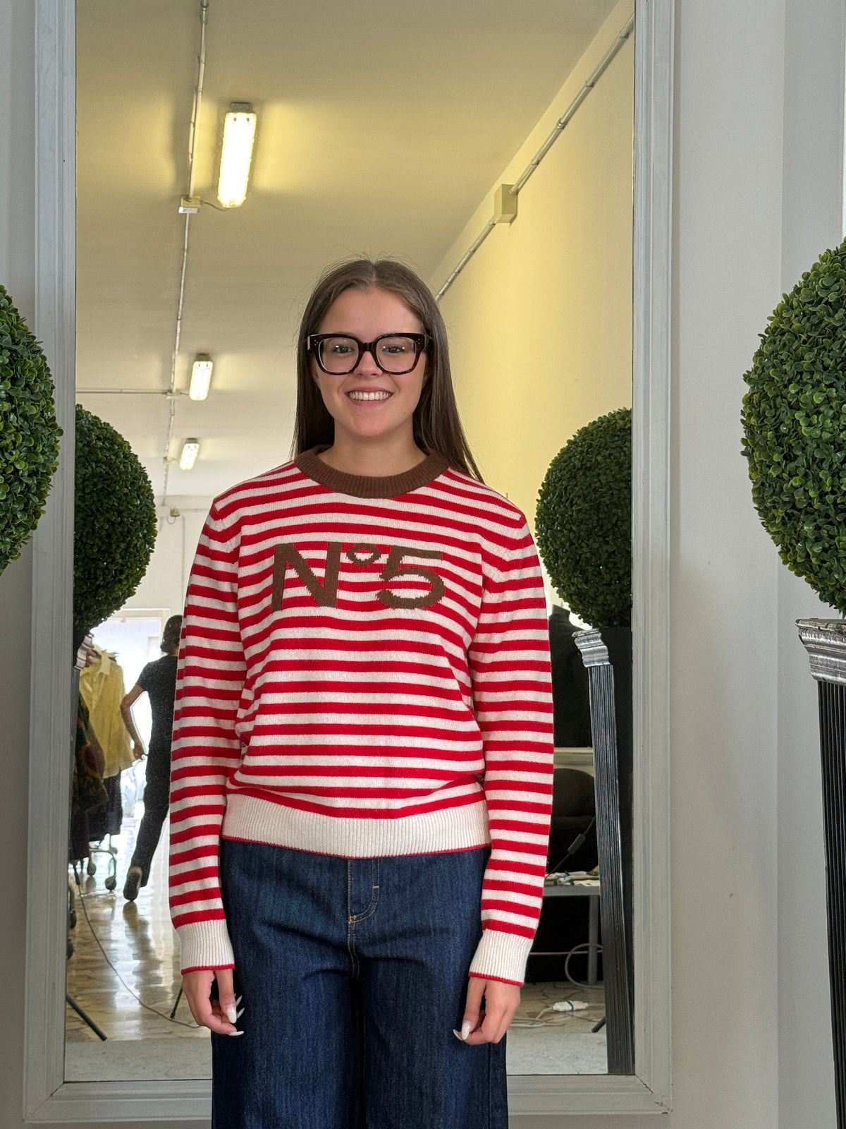 Tensione In Maglione Nr5 Paric Jaquard