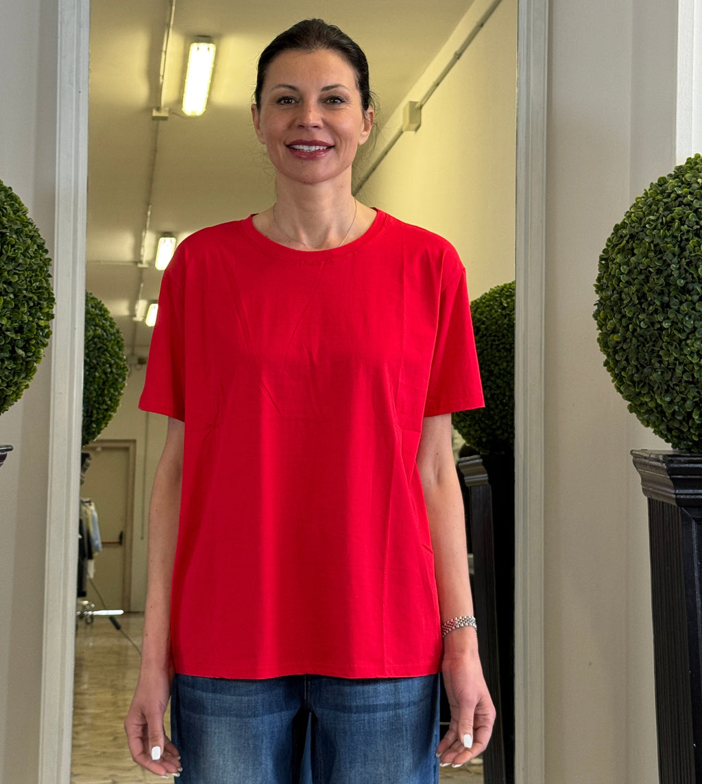 T-shirt Basica in Cotone Comfort Fit