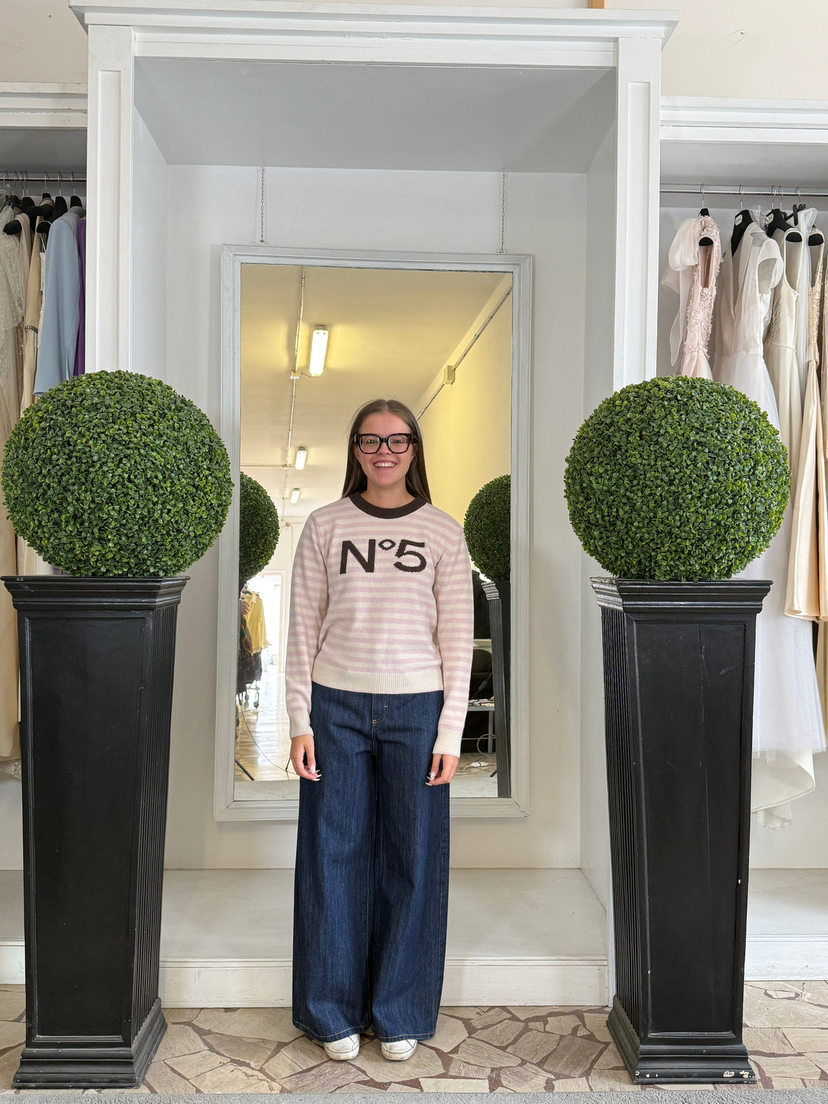Tensione In Maglione Nr5 Paric Jaquard