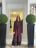 Cappotto Lungo Doppiopetto con Tasche LiLu