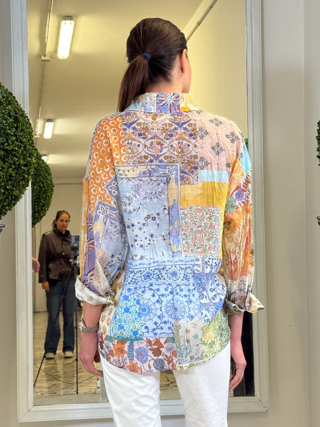 Camicia Leggera Fantasia Foulard