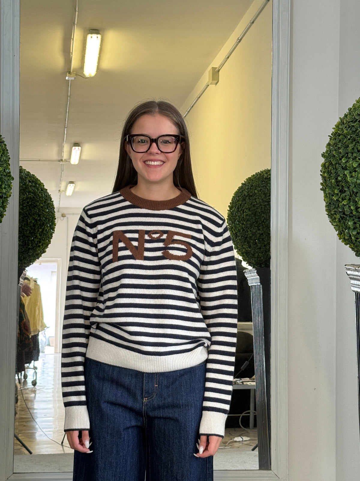 Tensione In Maglione Nr5 Paric Jaquard