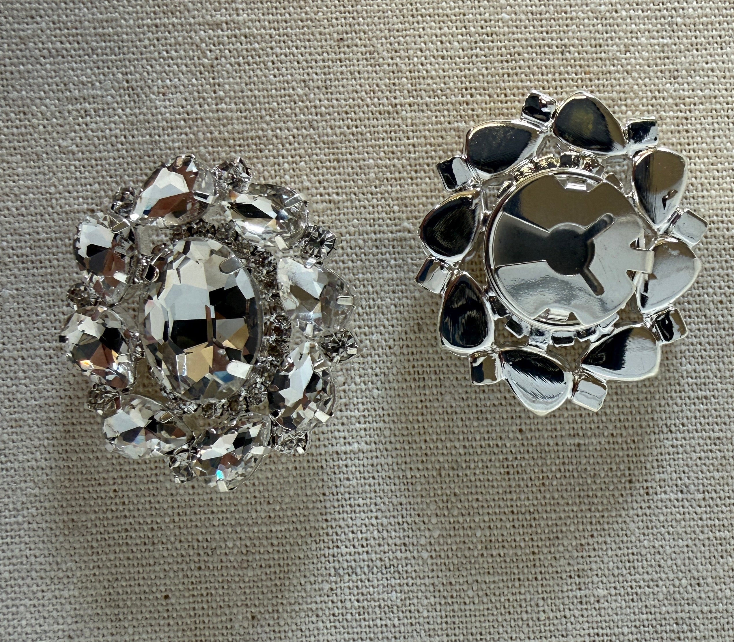 Copri Bottone in Metallo e Resina