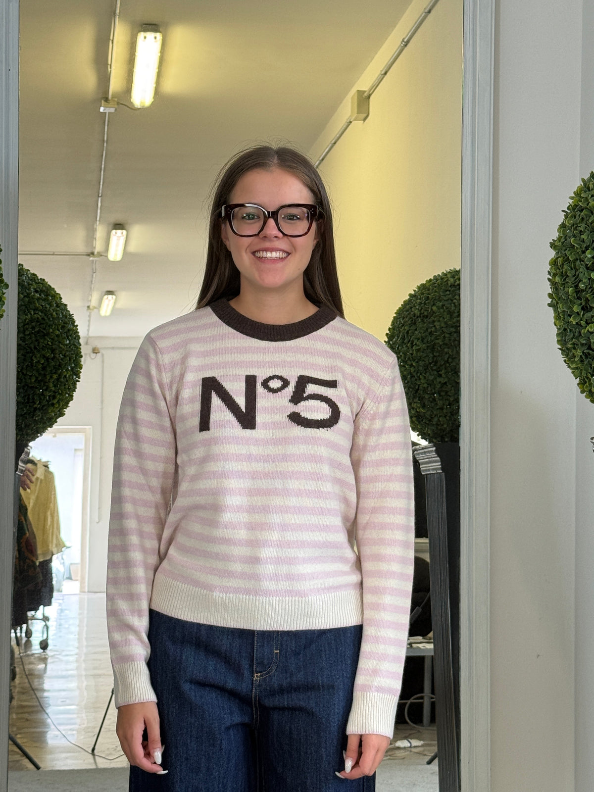 Tensione In Maglione Nr5 Paric Jaquard
