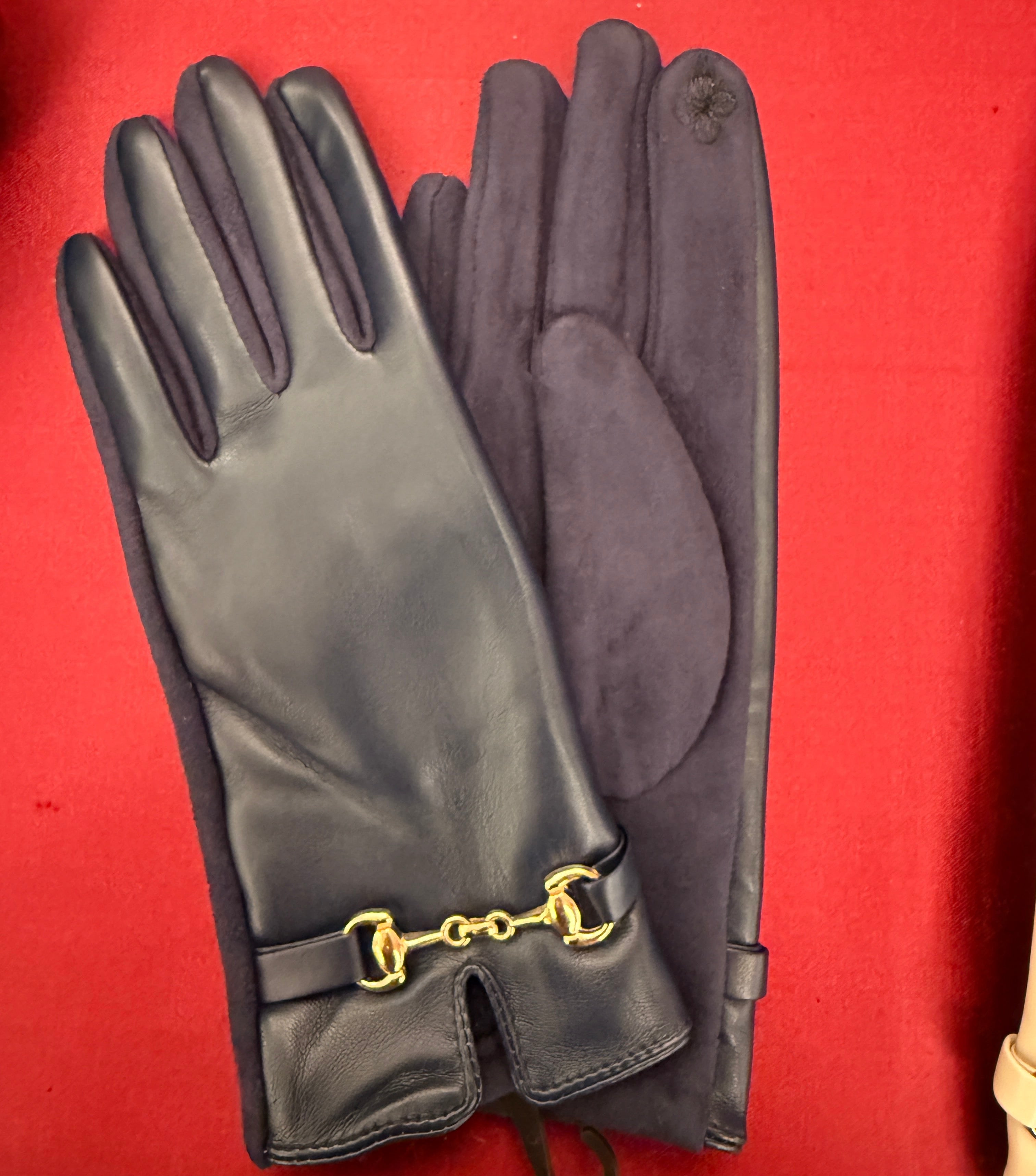 Guanti in Ecopelle e Dainetto