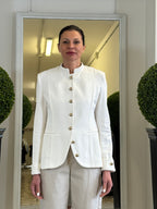 MaryLey Giacca con Bottoni Dorati Decorativi