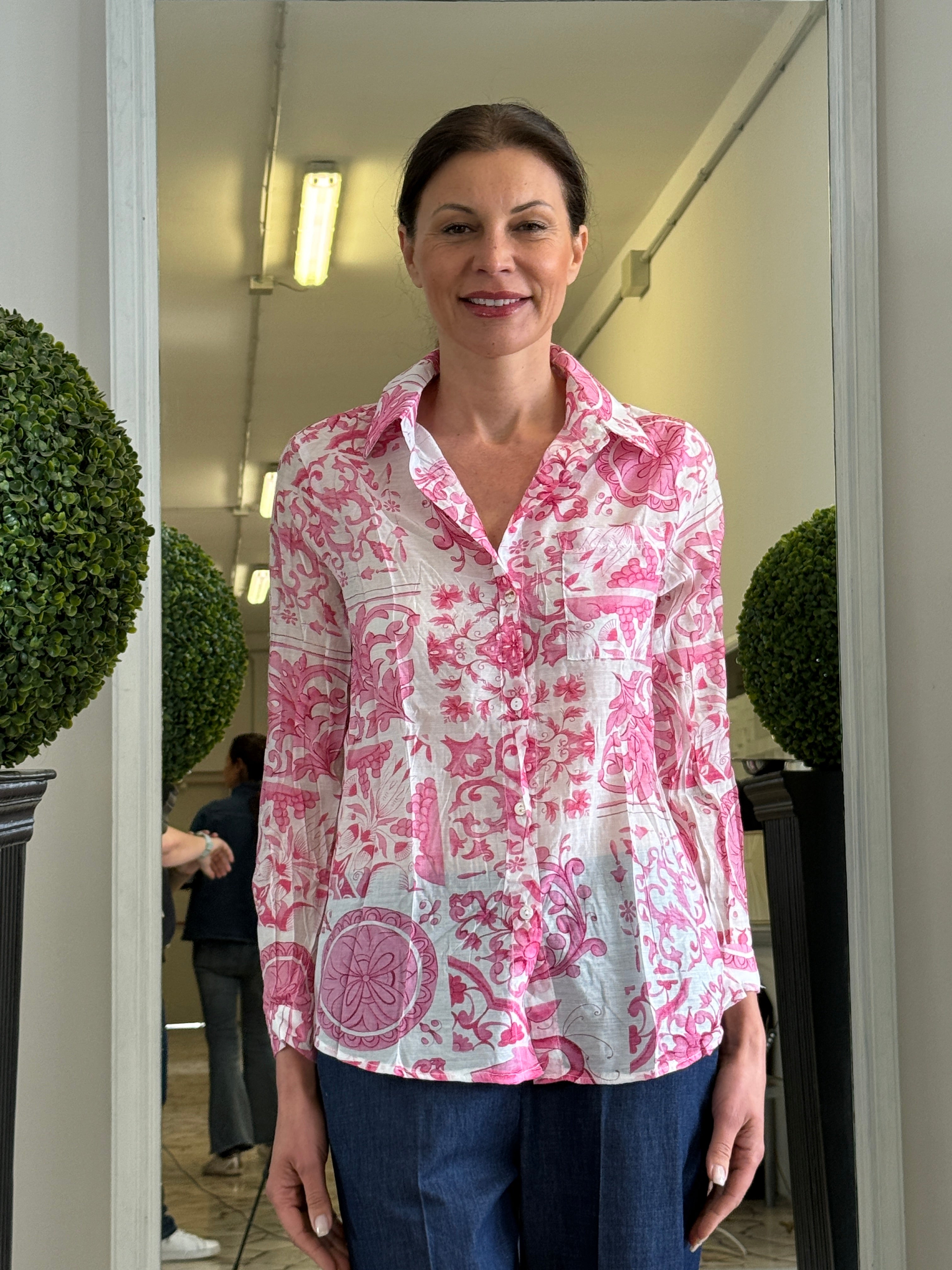 Camicia Leggera Fantasia