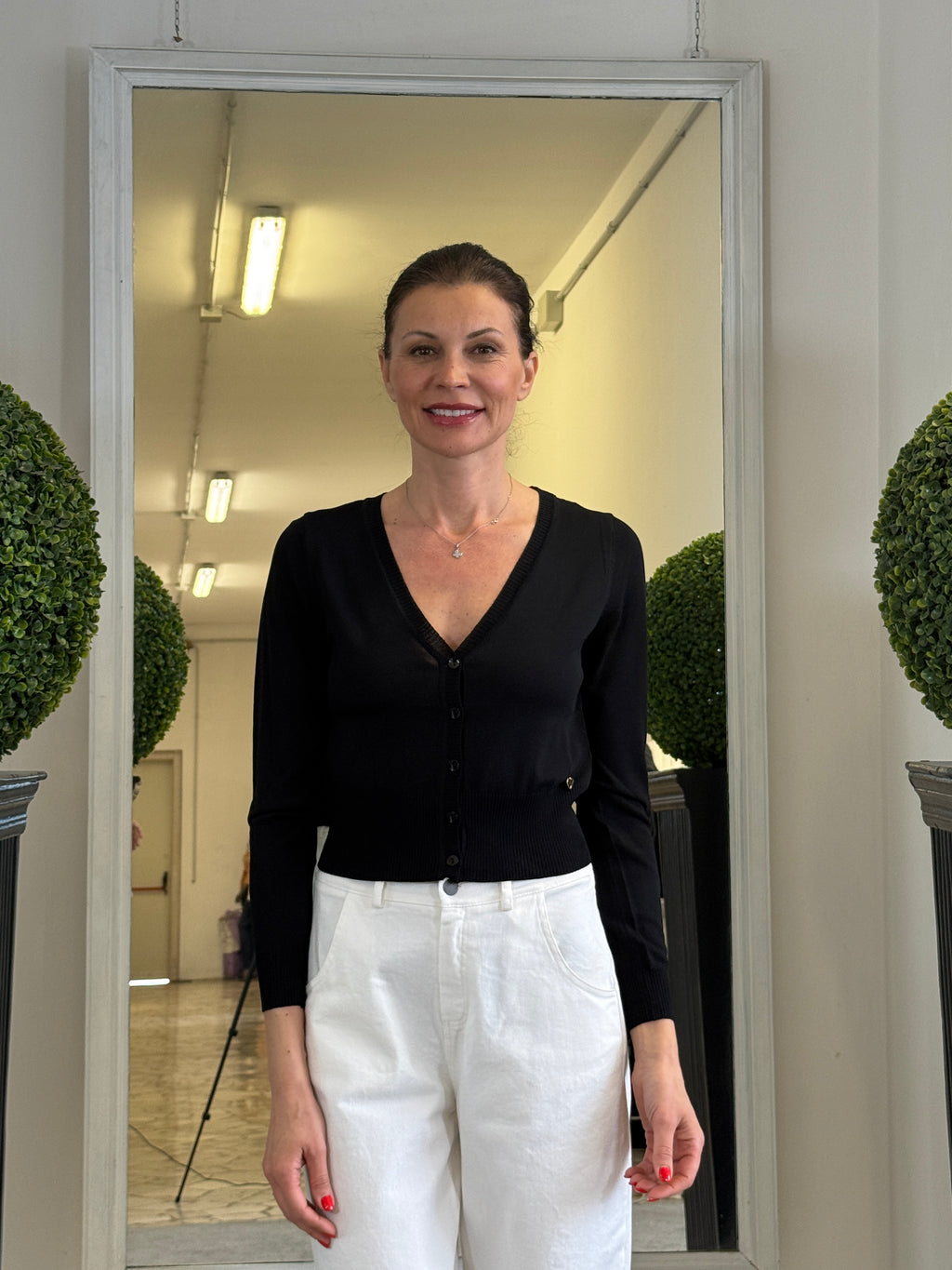 Golfino Ultrafine con Scollo a V