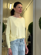 Tensione In Maglia con Scollo Profondo a V sulla Schiena