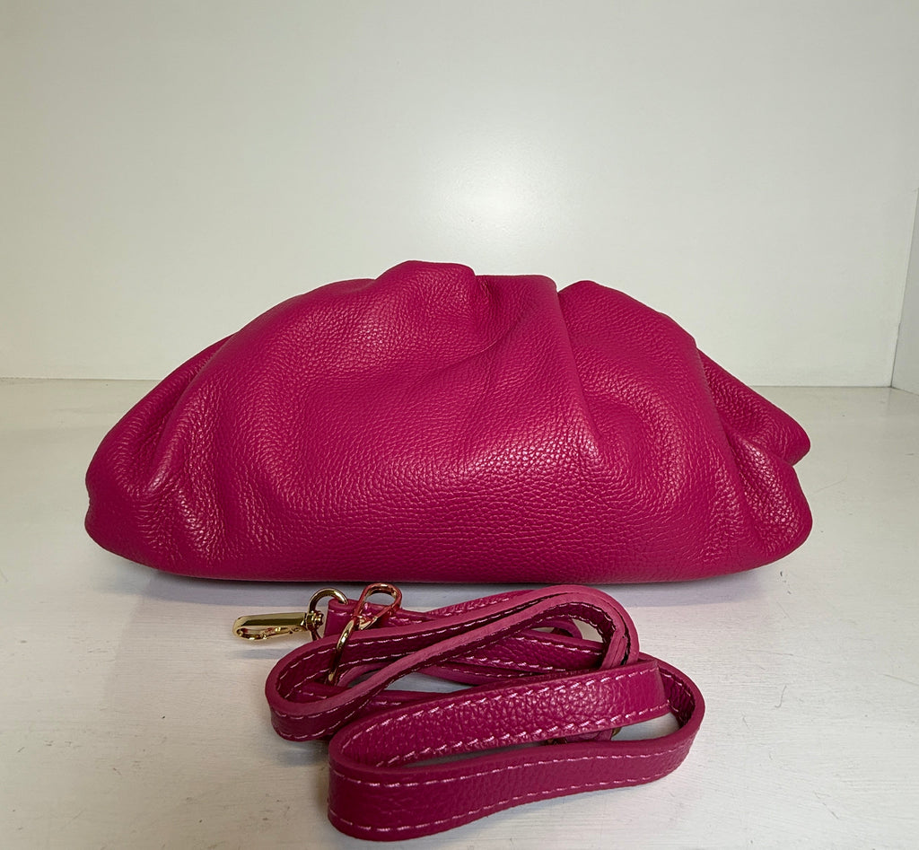 Borsa Pochette Pasticcino in Vera Pelle