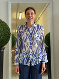 Camicia Leggera Fantasia Onde
