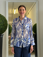 Camicia Leggera Fantasia Onde