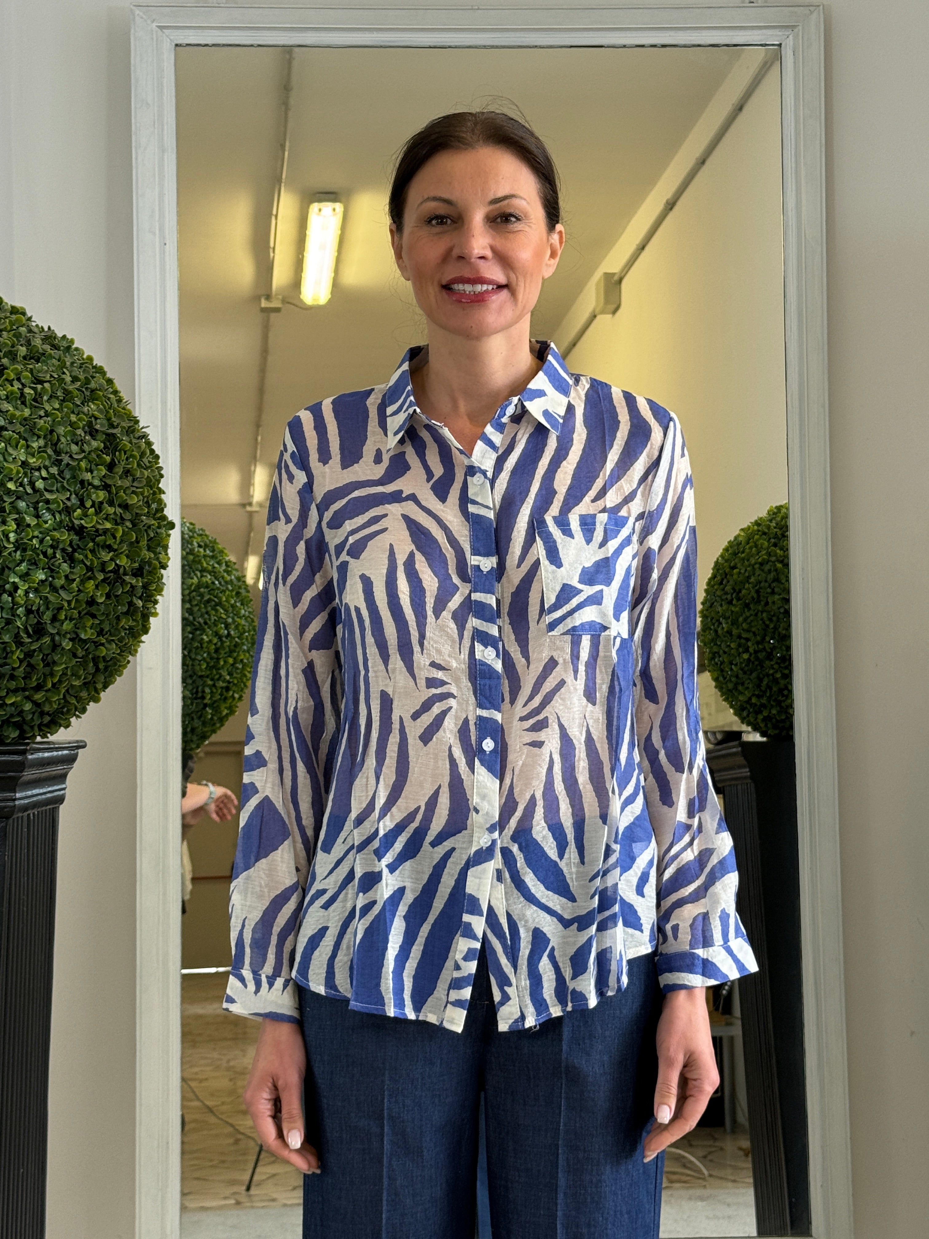 Camicia Leggera Fantasia