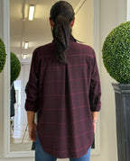 Camicia a Qadri in Flanella