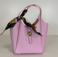 Mia Borsa in Pelle con Foulard sul Manico