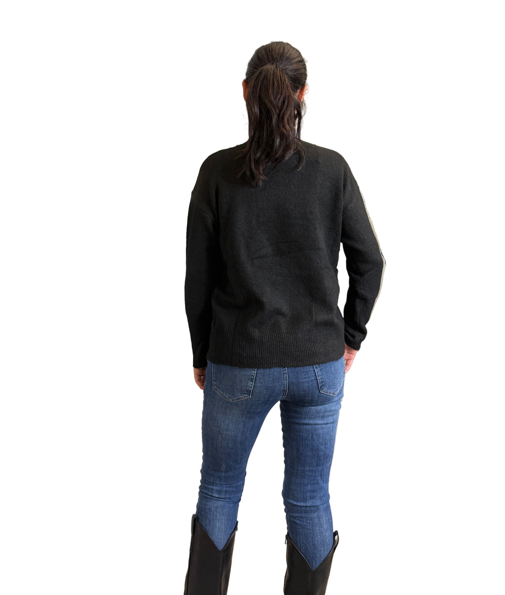 Maglione con Strass Gioiello