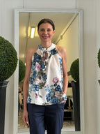 Top a Fiori all'Americana con Alamaro