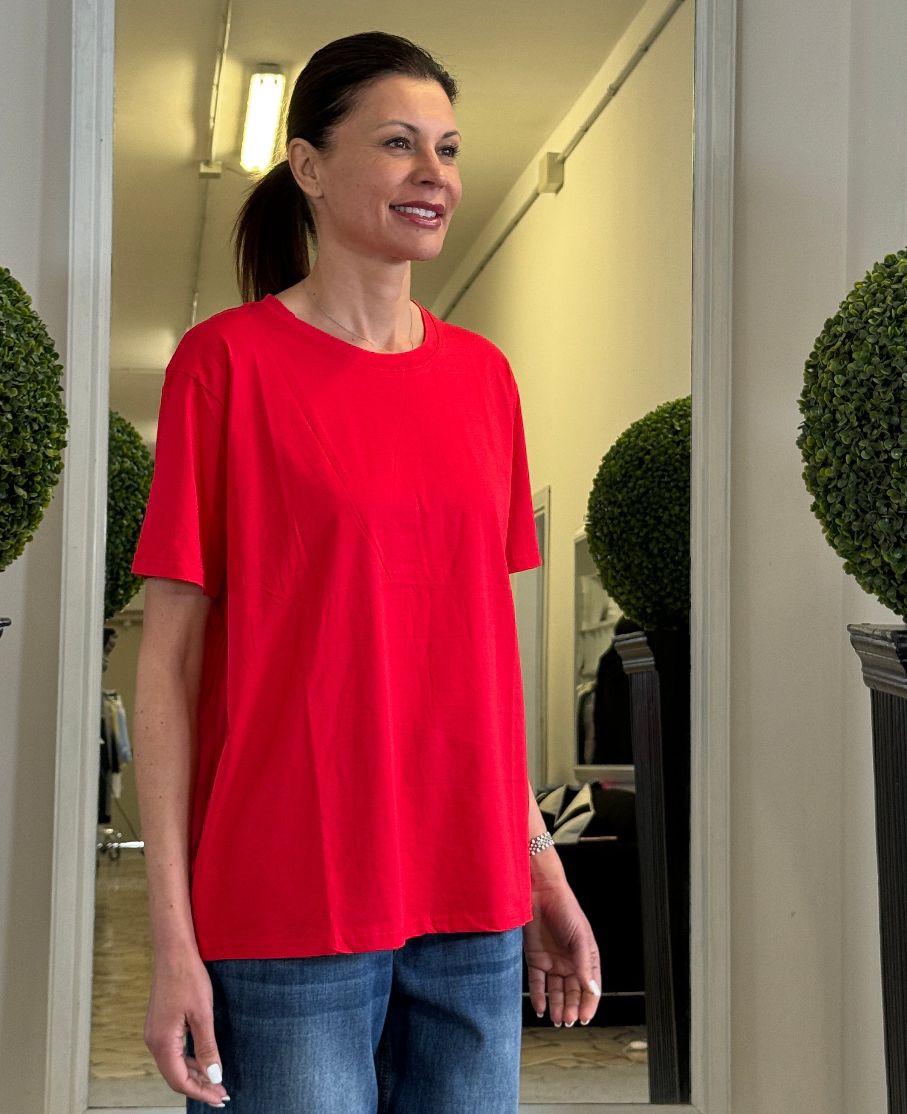 T-shirt Basica in Cotone Comfort Fit