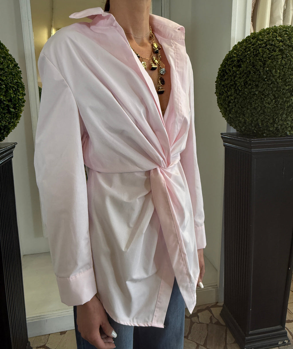 Tensione In Camicia con Movimento sul Punto Vita