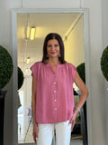 Camicia con Inserto a Rete sul Retro