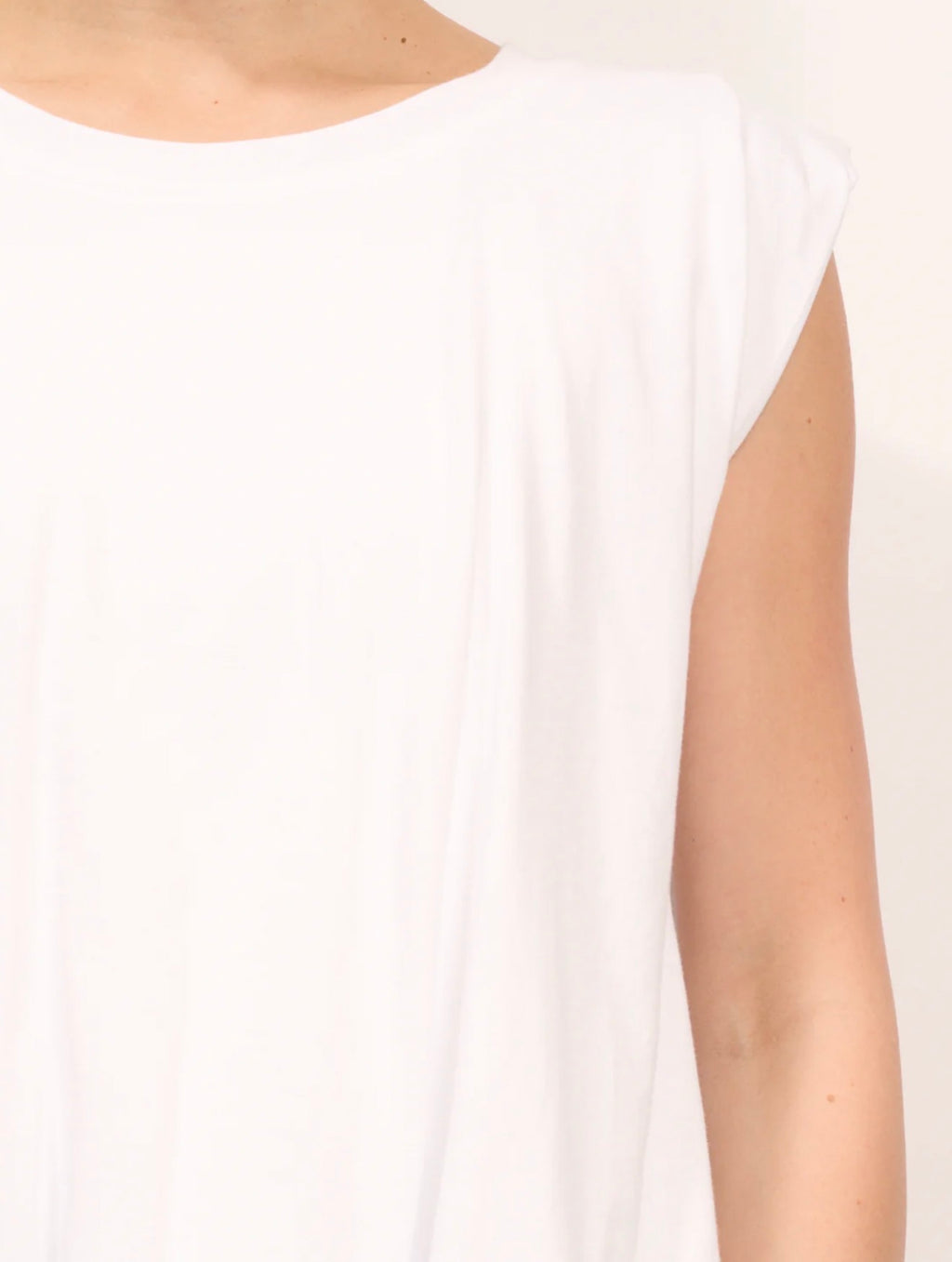 Tensione In T-shirt Palloncino con Arricciatura sul Fondo