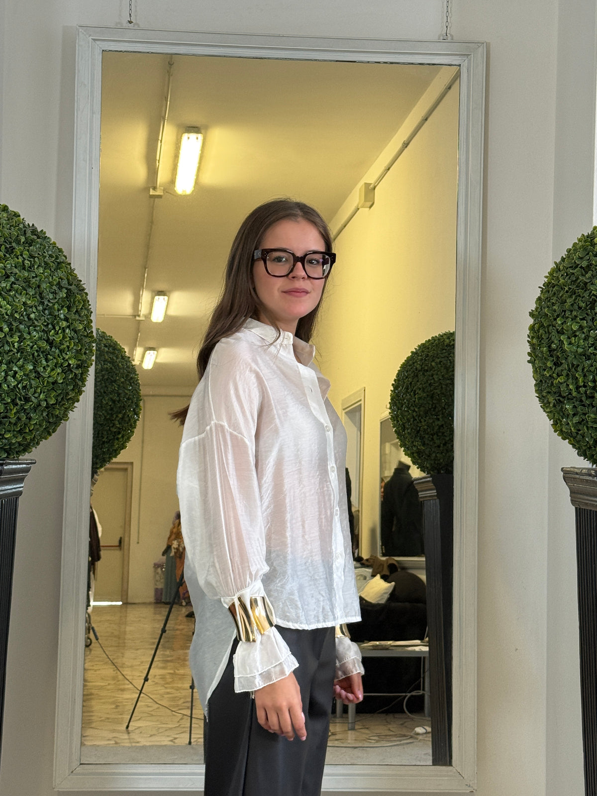 Camicia con Bracciali Dorati LiLu
