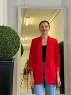 Blazer Senza Bottoni Stile Smoking