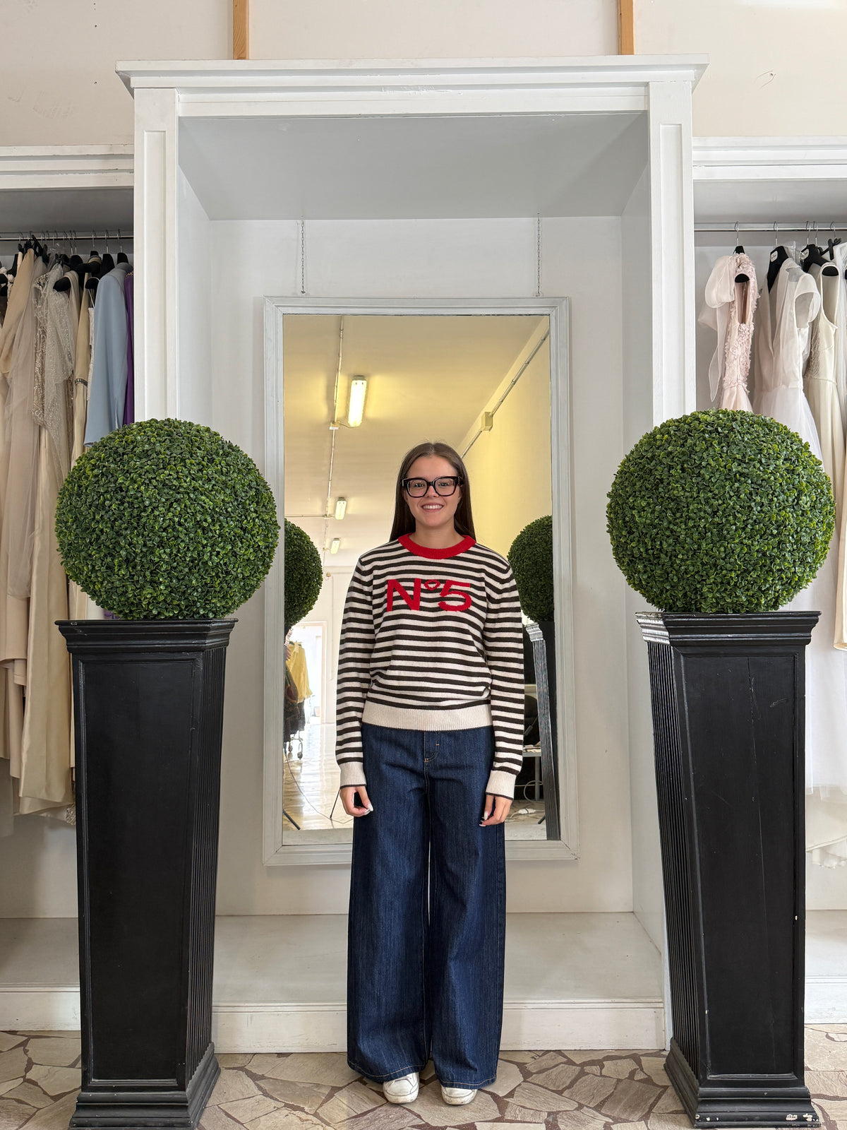 Tensione In Maglione Nr5 Paric Jaquard