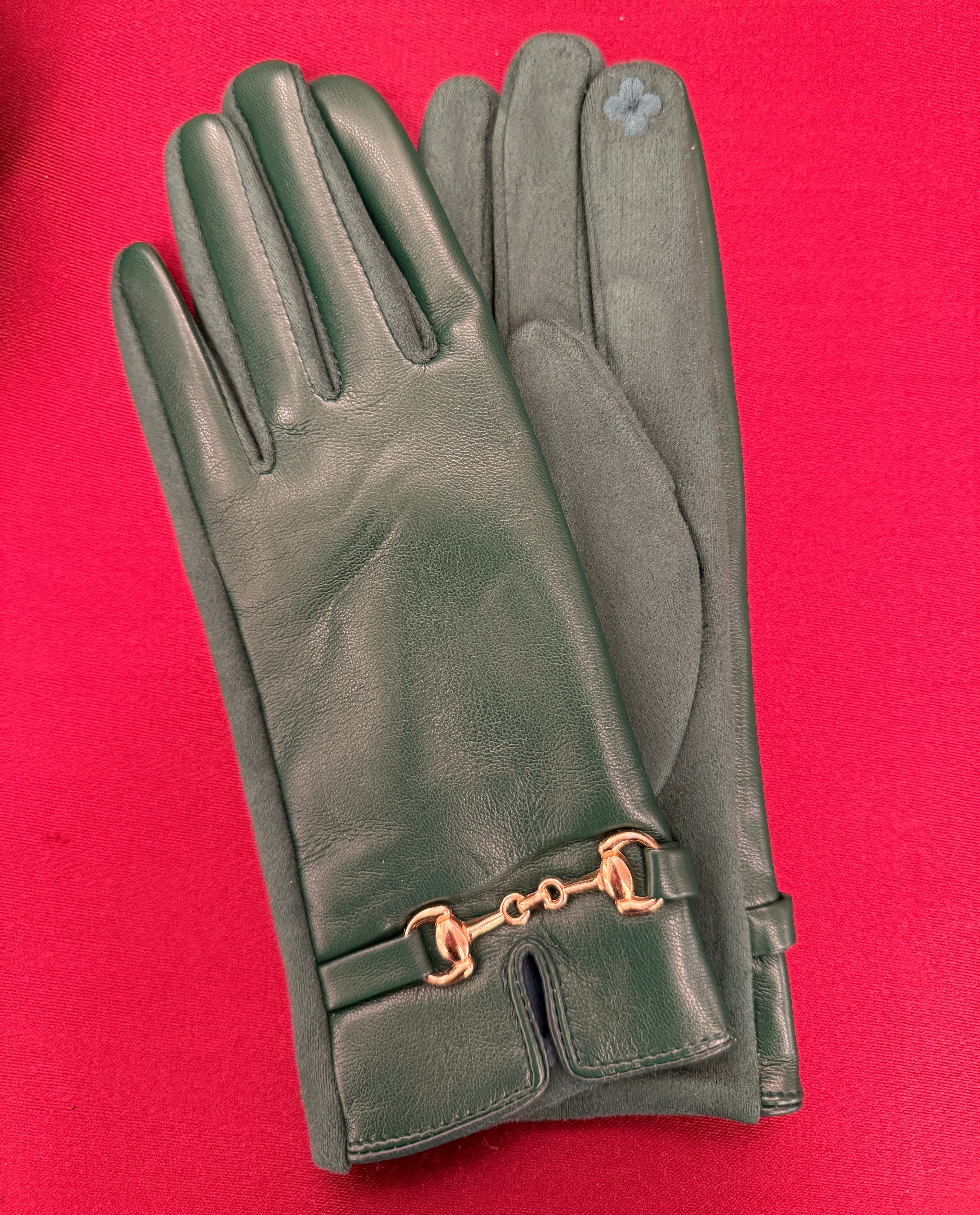 Guanti in Ecopelle e Dainetto