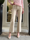 Jeans a Gamba Larga Elasticizzati
