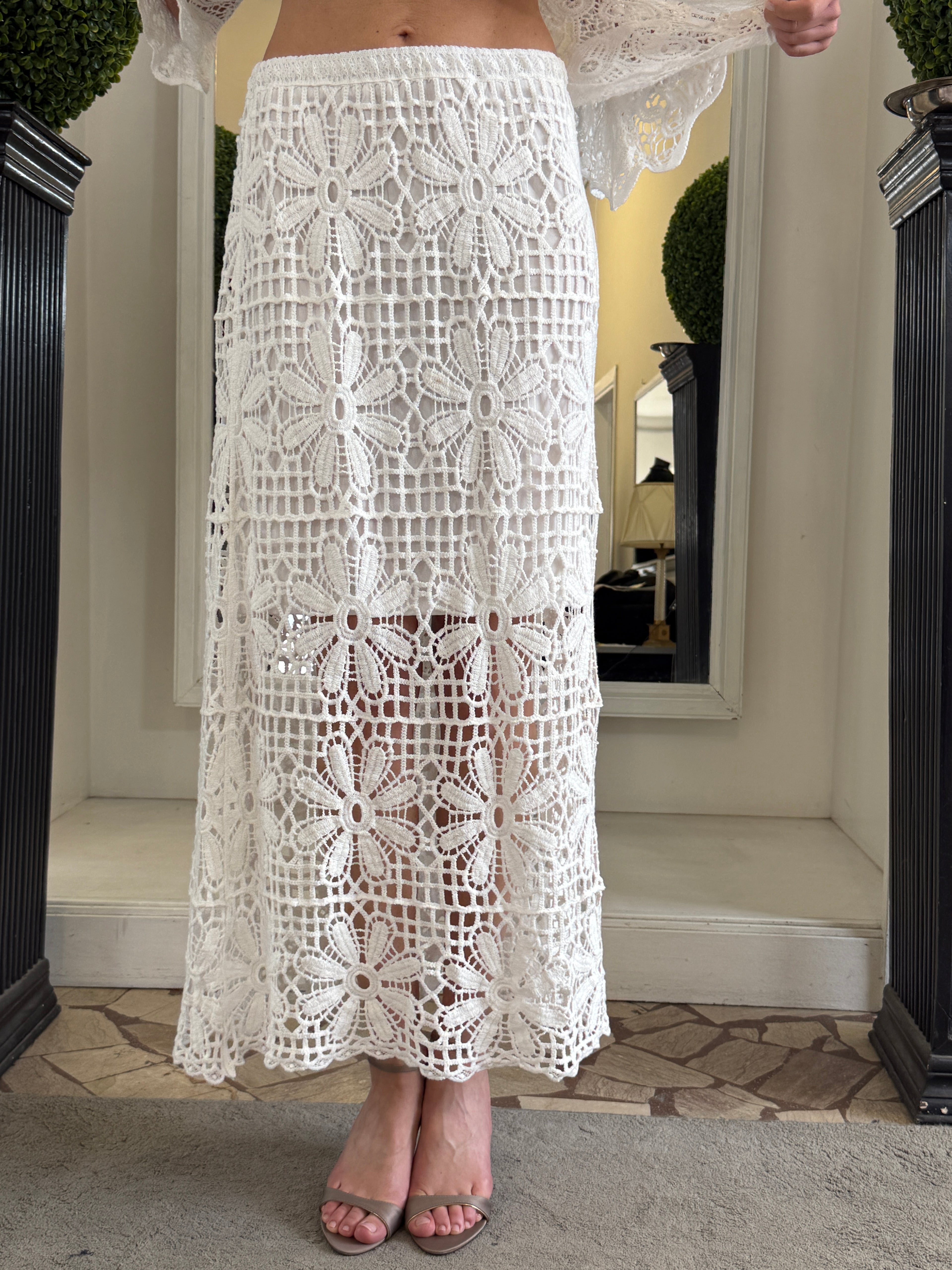 Gonna in Pizzo Crochet