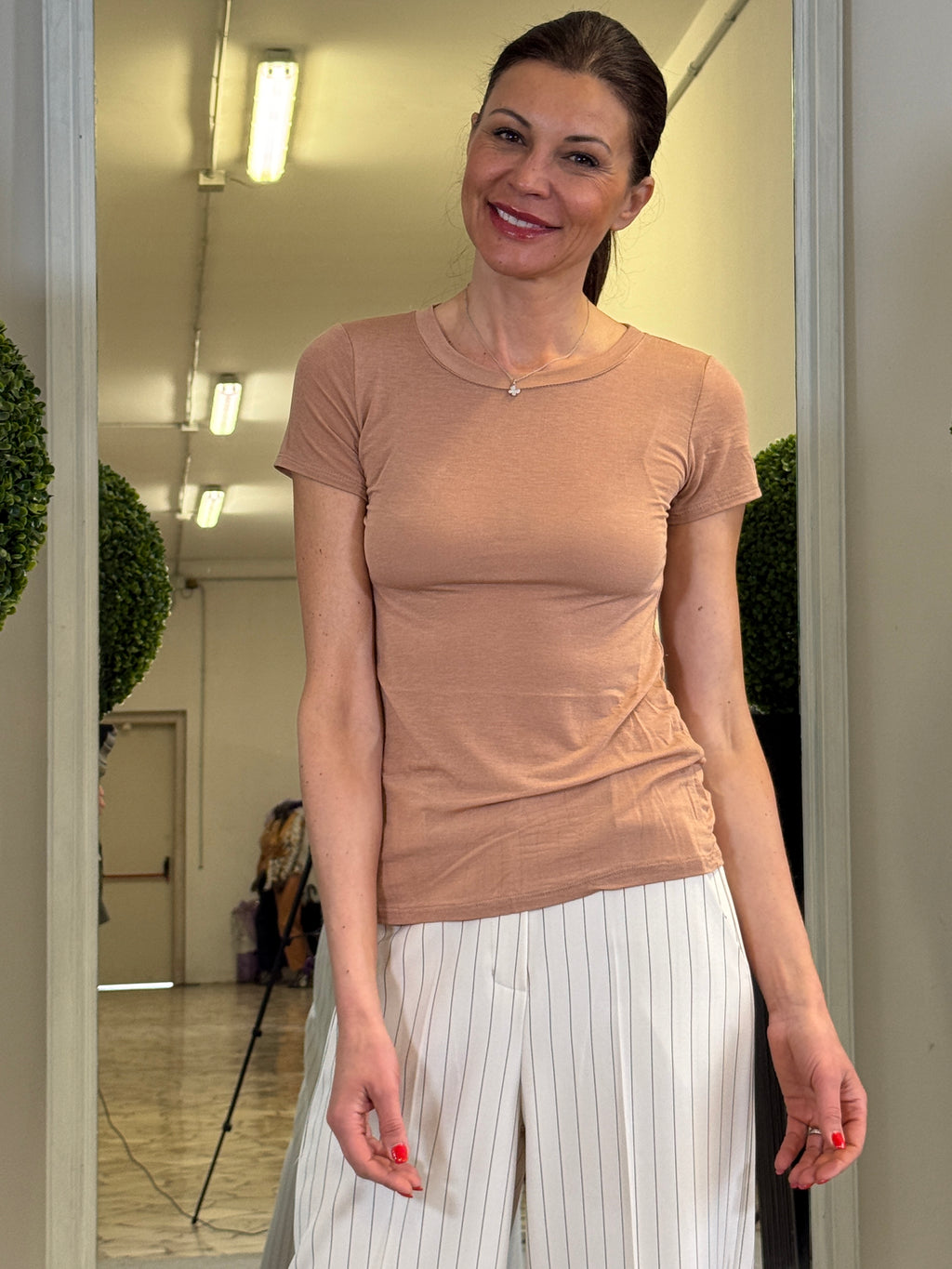 Maglia in Viscosa e Seta