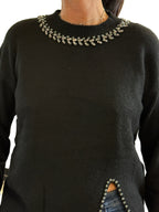 Maglione con Strass Gioiello