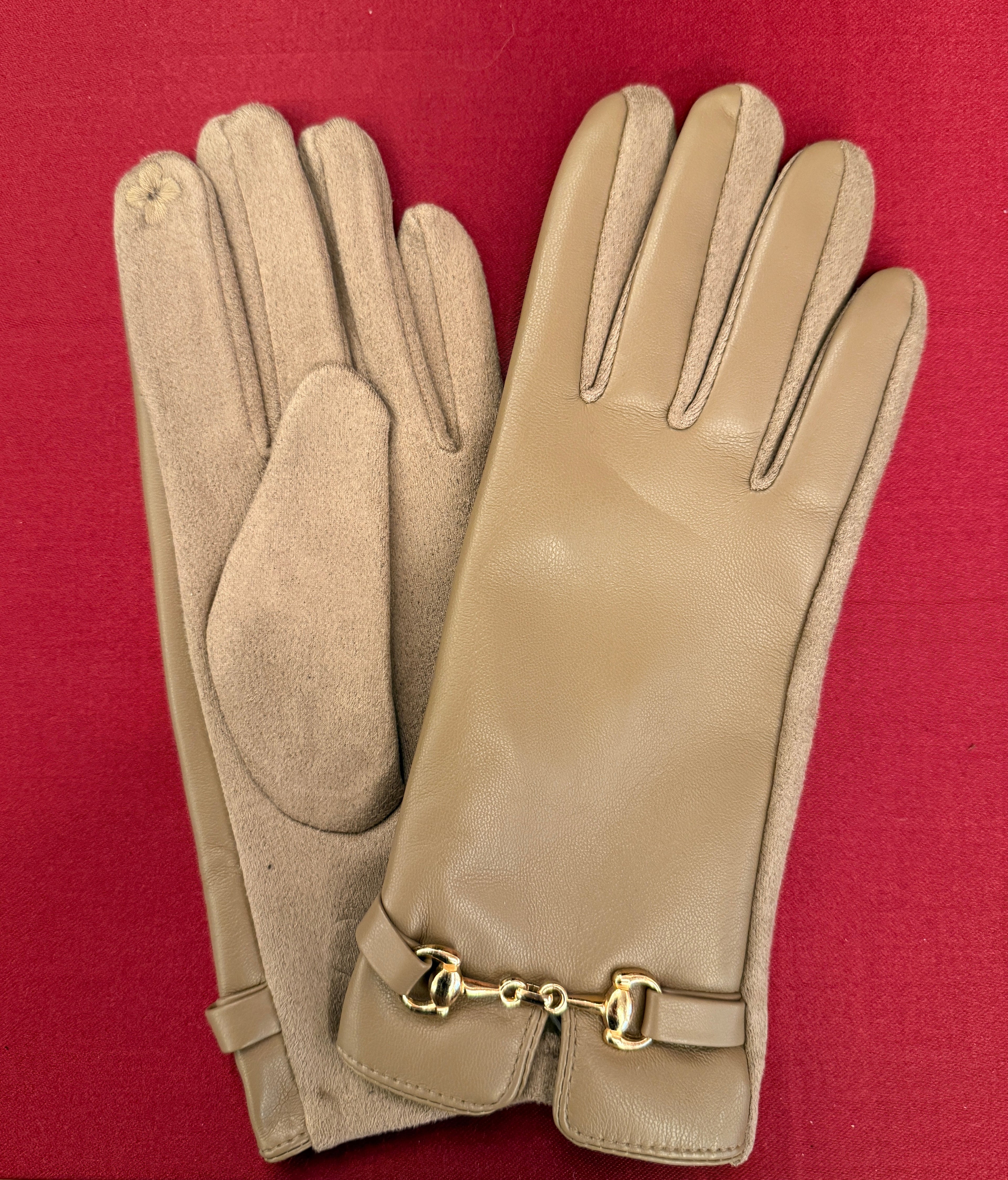 Guanti in Ecopelle e Dainetto